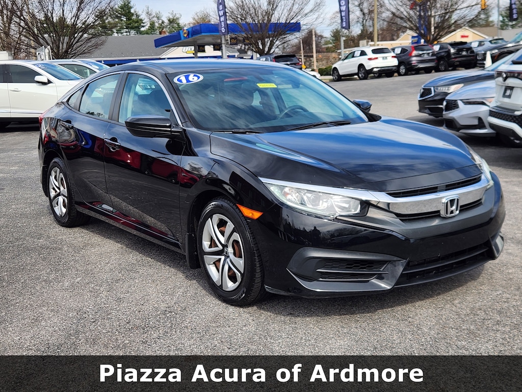 Used 2016 Honda Civic Sedan LX Sedan