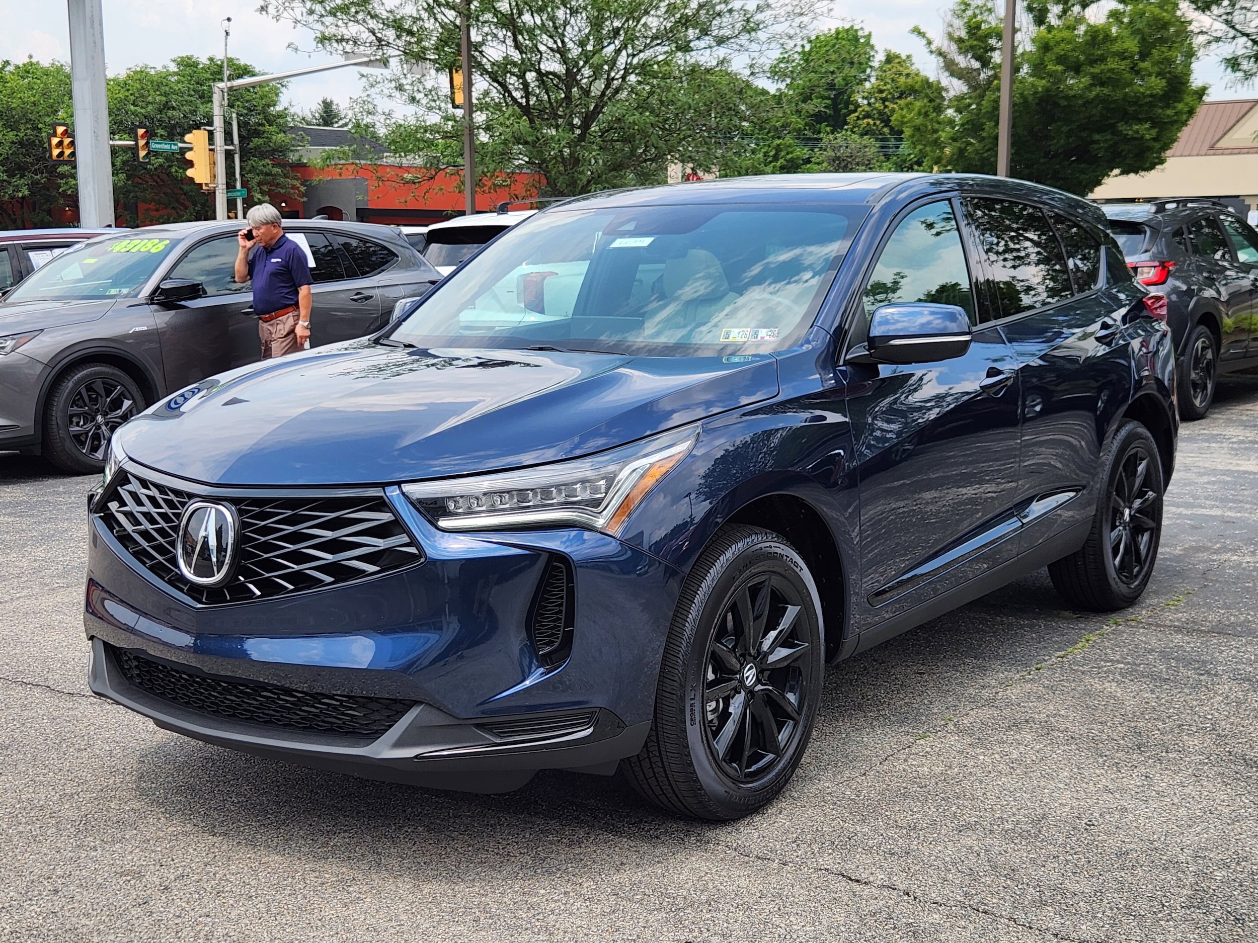 Certified 2025 Acura RDX Base with VIN 5J8TC2H49SL001769 for sale in Ardmore, PA