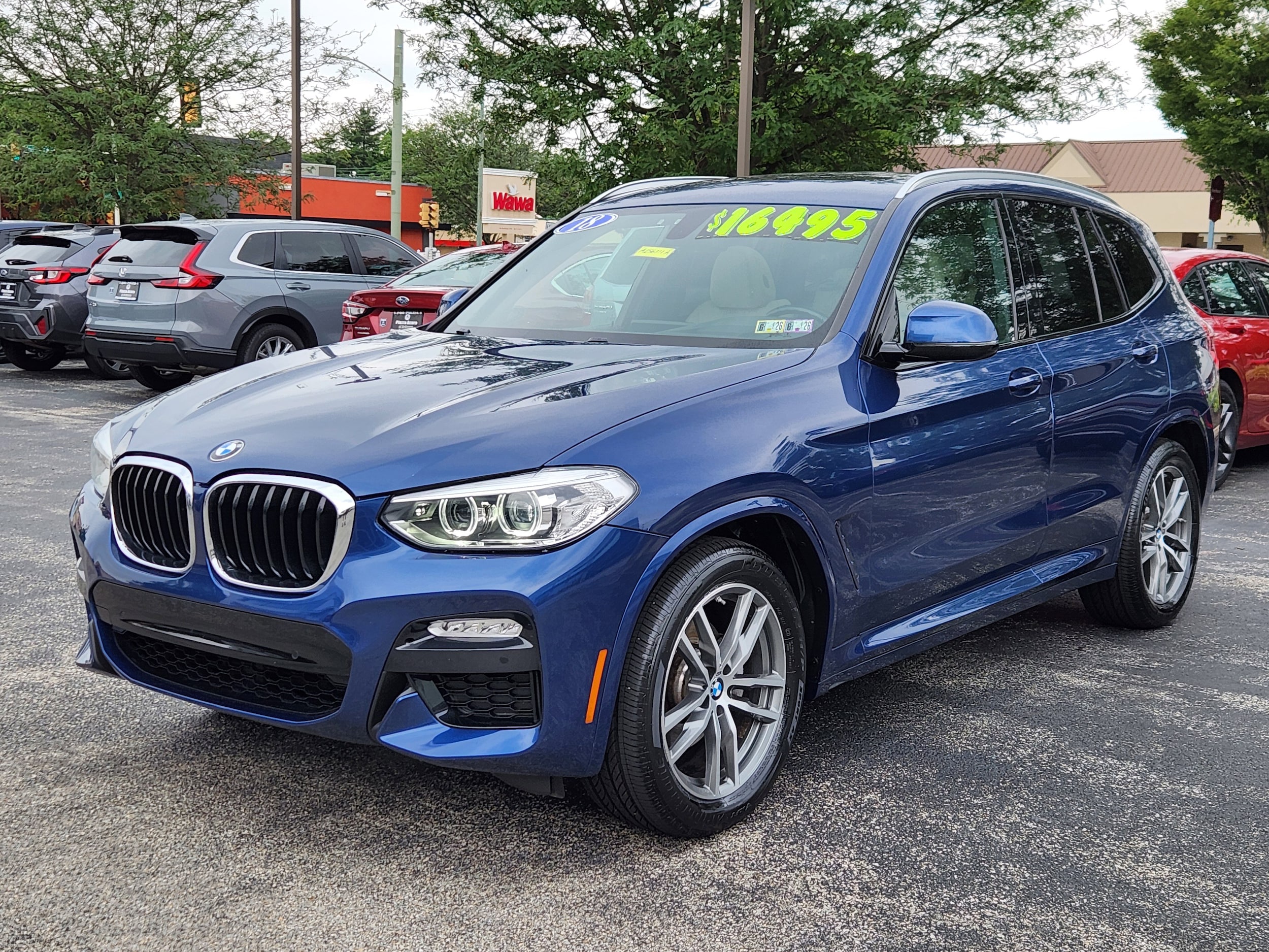 Used 2018 BMW X3 xDrive30i with VIN 5UXTR9C59JLD74218 for sale in Ardmore, PA