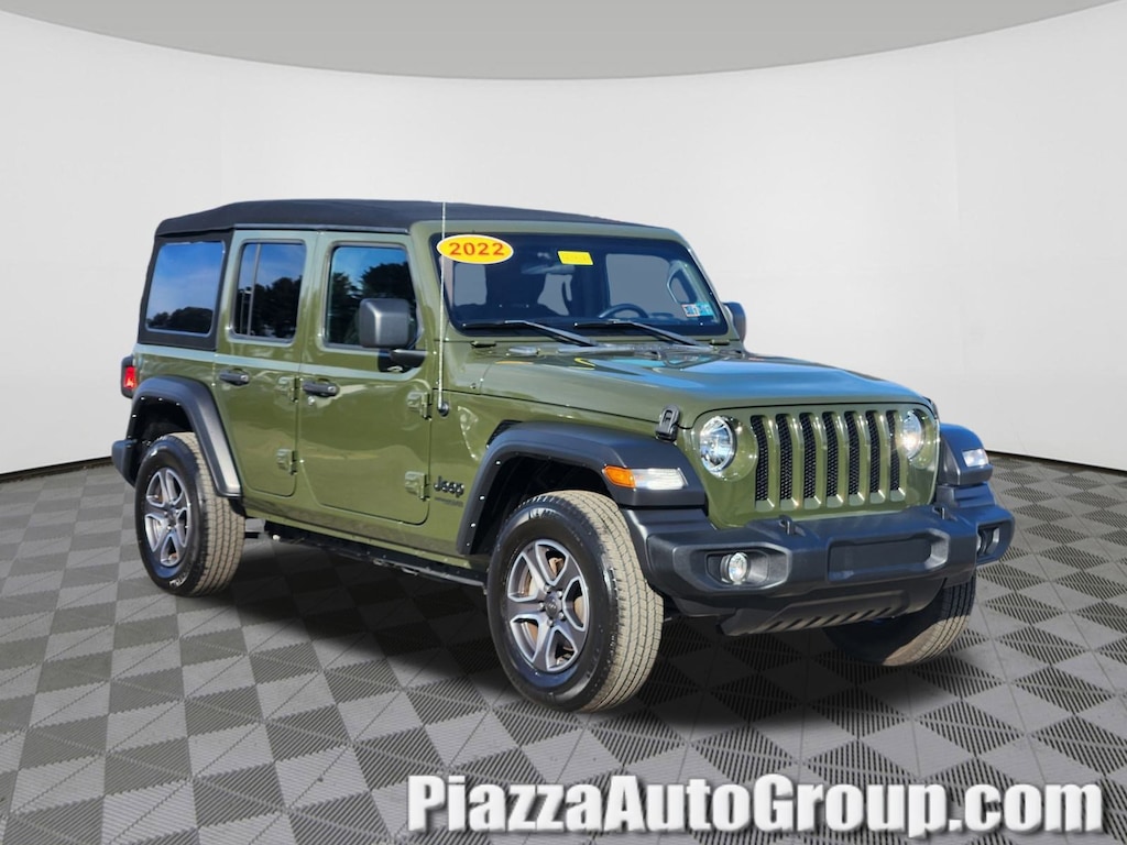 Used 2022 Jeep Wrangler Unlimited Sport S Convertible