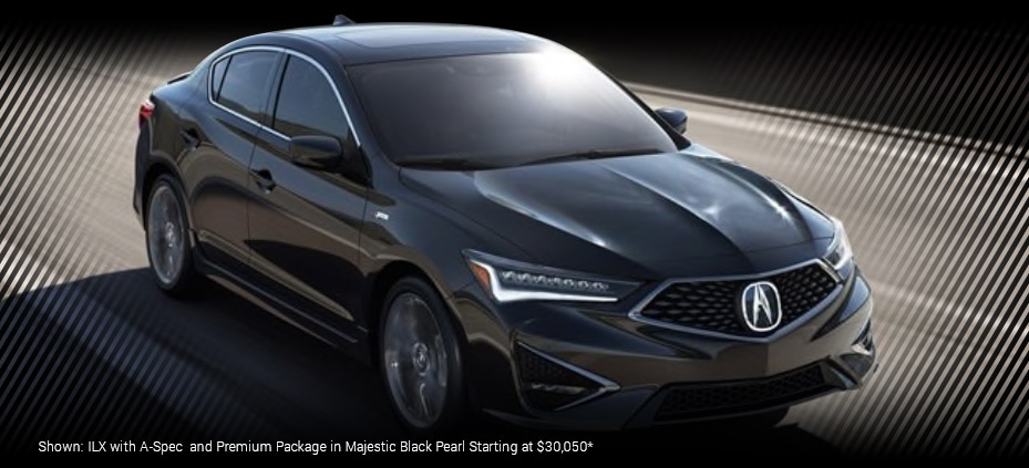 Shown:ILX with A-spec and Premium Package in Majestic Black Pearl