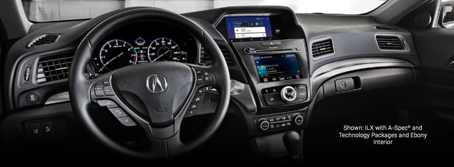Shown: ILX with A-Spec and Technology Packages and Ebony Interior