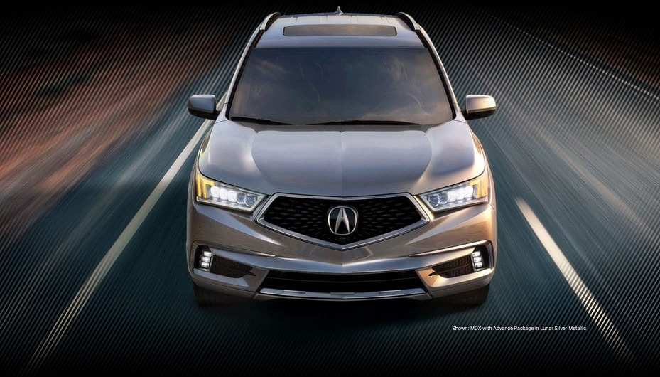 Shown: MDX with Advance Package in Lunar Silver Metallic