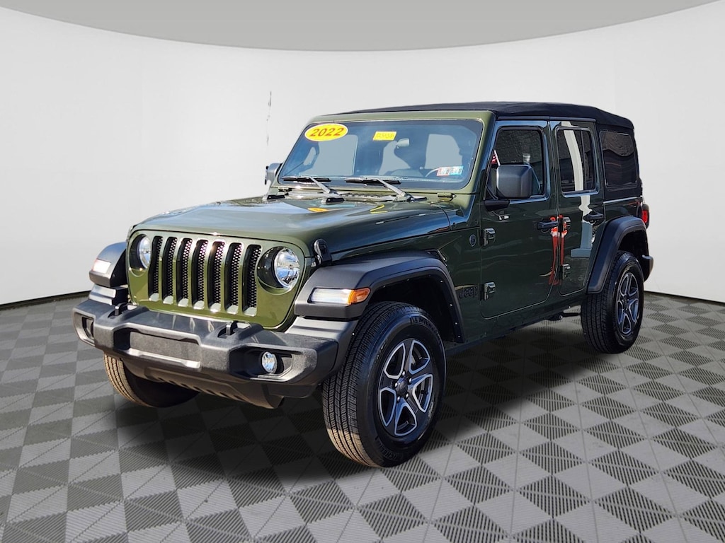 Used 2022 Jeep Wrangler Unlimited Sport S Convertible