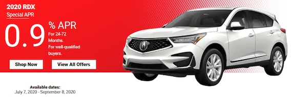 Acura Offers  Current Offers and Financing