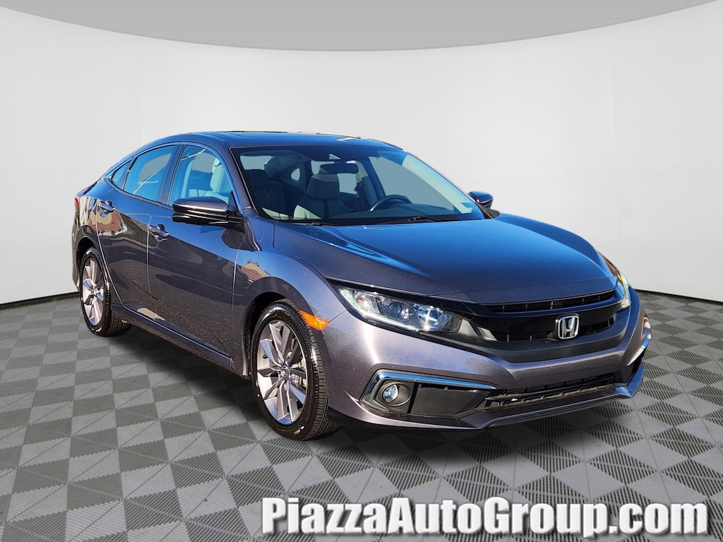 Certified 2021 Honda Civic EX Sedan