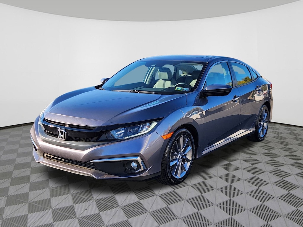 Certified 2021 Honda Civic EX Sedan