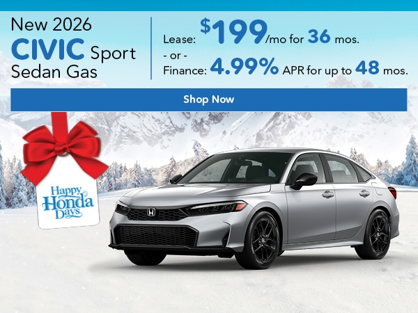 New Honda Specials available in Springfield, PA | Piazza Honda of
