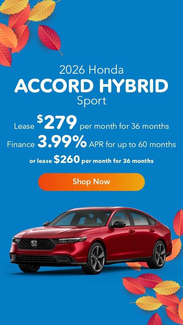HONDA Accord Hybrid パンフレット New Honda Accord Hybrid for Sale in Langhorne, PA