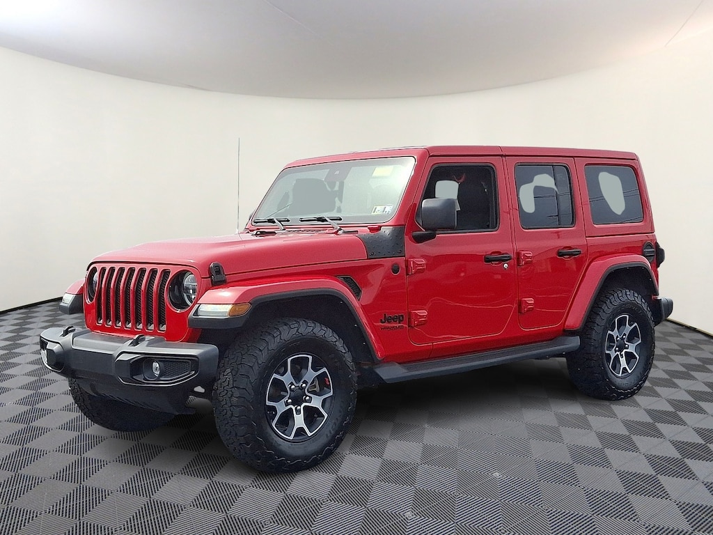 Used 2022 Jeep Wrangler Unlimited Sahara Altitude 4x4 Sport Utility
