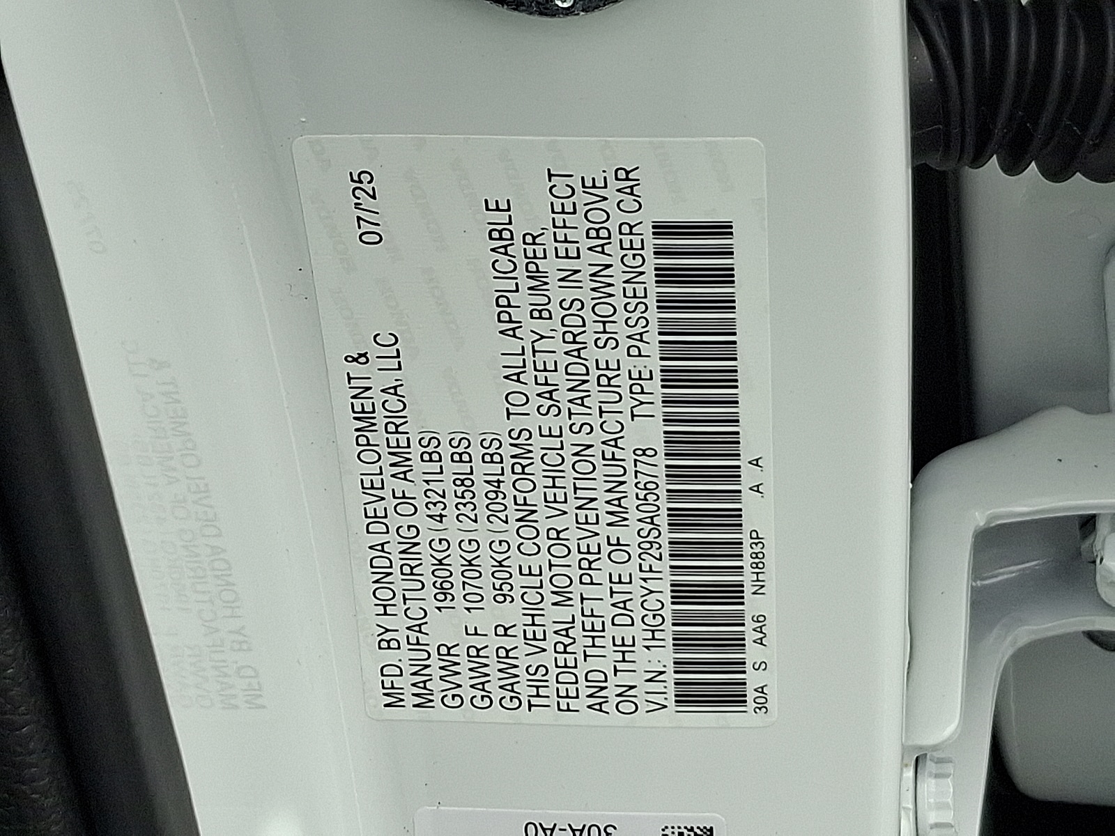 2025 Honda Accord LX - Photo 10