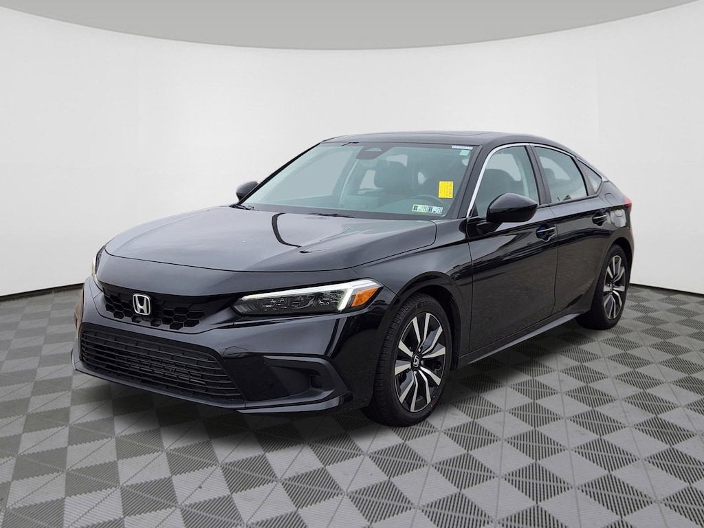 Certified 2024 Honda Civic EX-L Hatchback