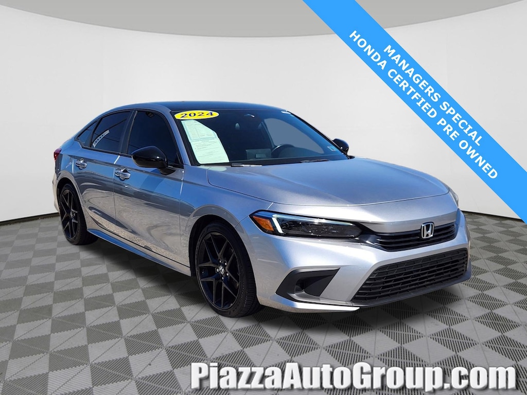 Certified 2024 Honda Civic Sport Sedan