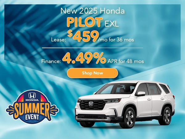 New 2025 Honda PILOT EXL
