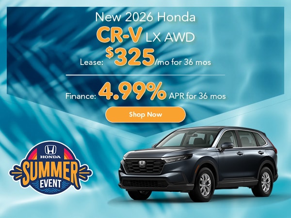 New 2026 Honda CR-V LX AWD