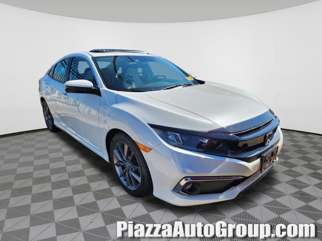 Certified 2021 Honda Civic EX Sedan