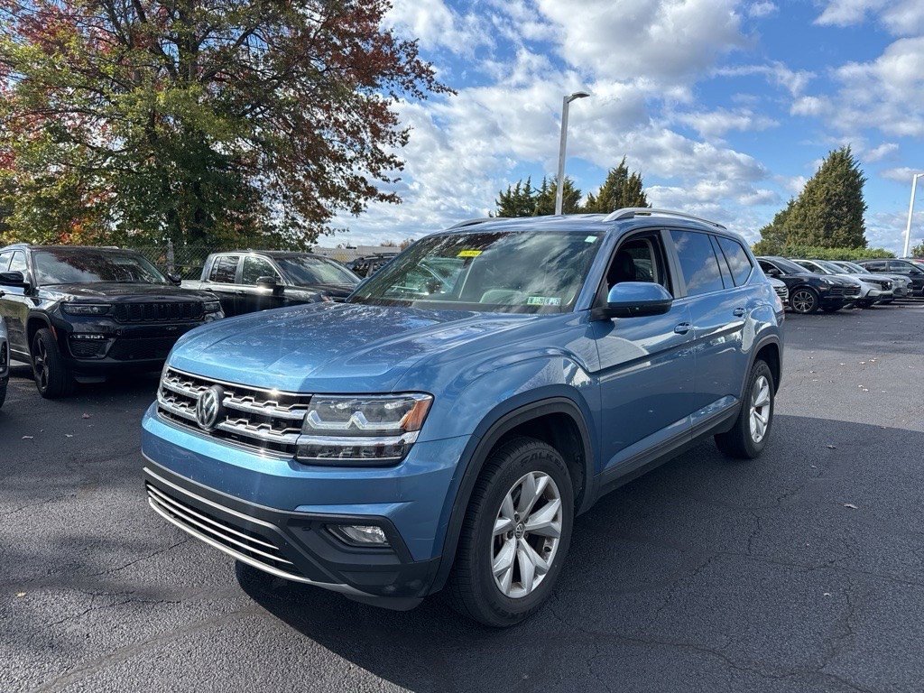 Used 2019 Volkswagen Atlas SE with VIN 1V2LR2CA0KC513364 for sale in Royersford, PA