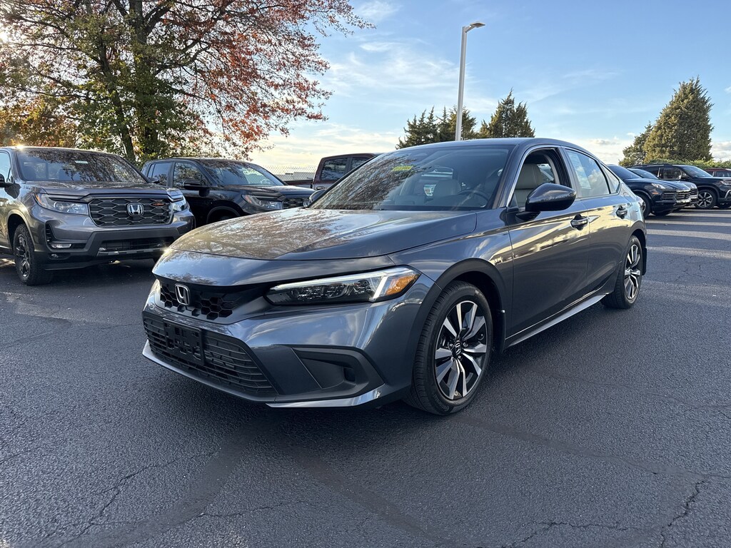 Certified 2024 Honda Civic EX-L Hatchback