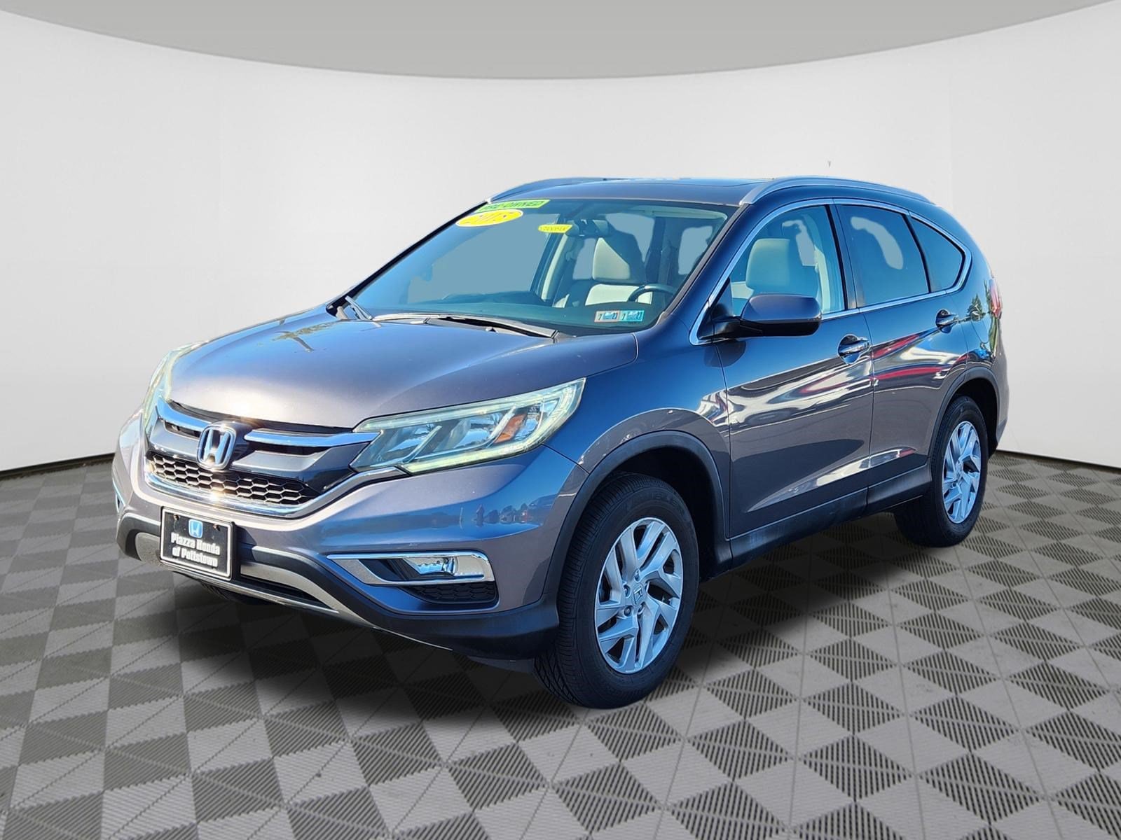 Certified 2015 Honda CR-V EX-L with VIN 2HKRM4H7XFH680540 for sale in Royersford, PA