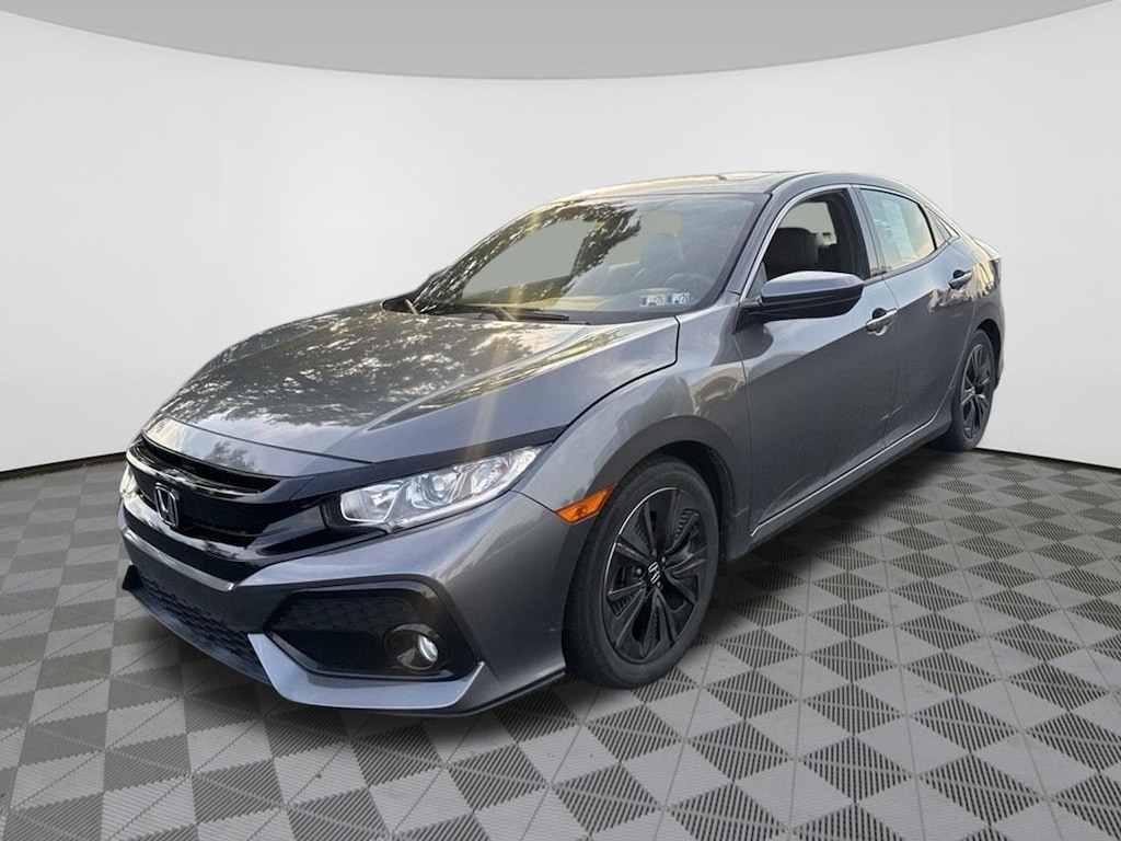 Certified 2018 Honda Civic EX-L Navi Hatchback