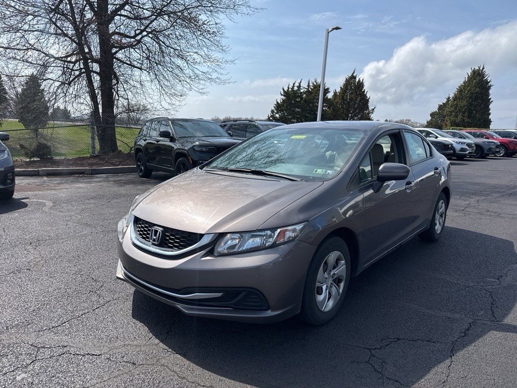 Used 2014 Honda Civic LX with VIN 19XFB2F57EE228644 for sale in Royersford, PA