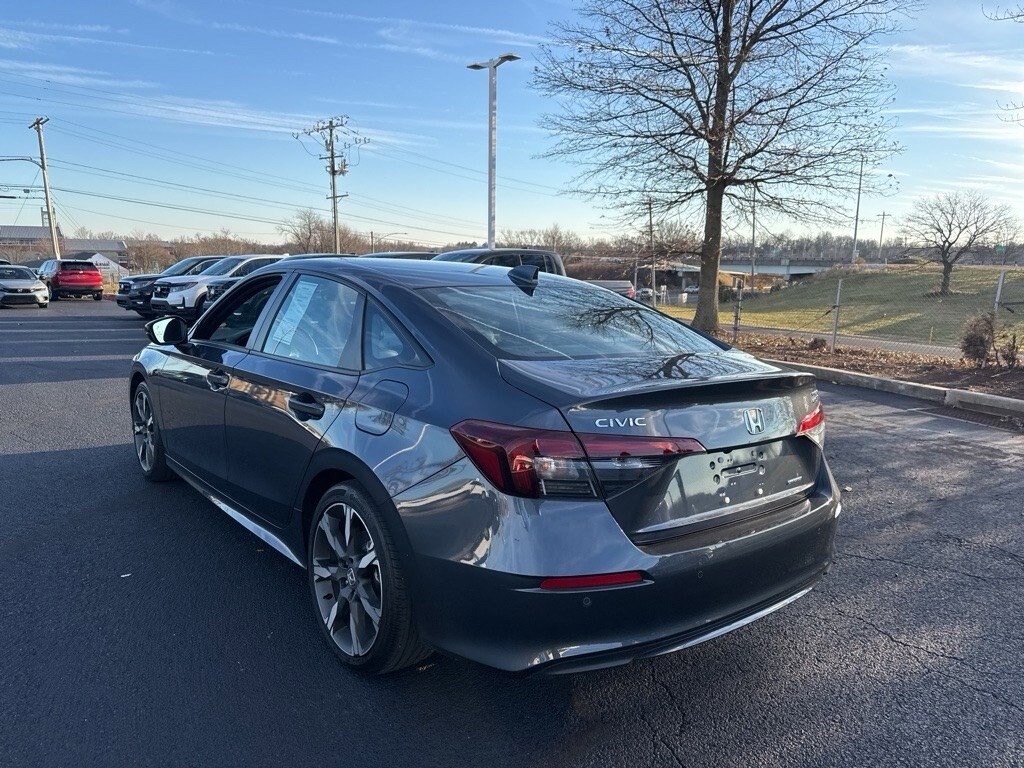 Certified 2025 Honda Civic Hybrid Sport Touring Sedan