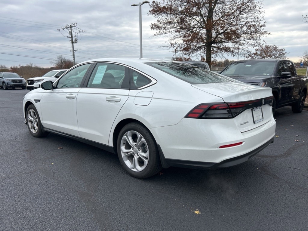 Certified 2025 Honda Accord LX Sedan