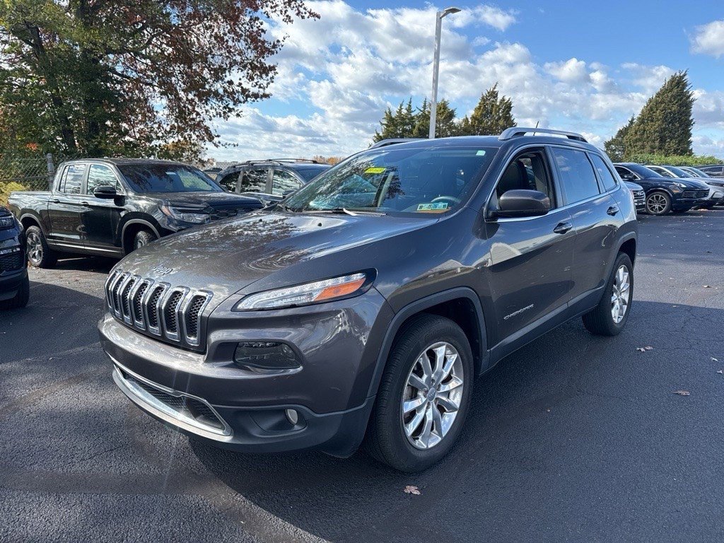 Used 2014 Jeep Cherokee Limited with VIN 1C4PJMDSXEW280805 for sale in Royersford, PA