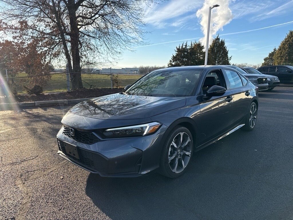 Certified 2025 Honda Civic Hybrid Sport Touring Sedan