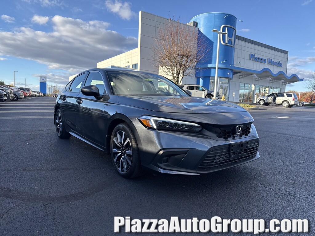 Certified 2024 Honda Civic EX-L Hatchback