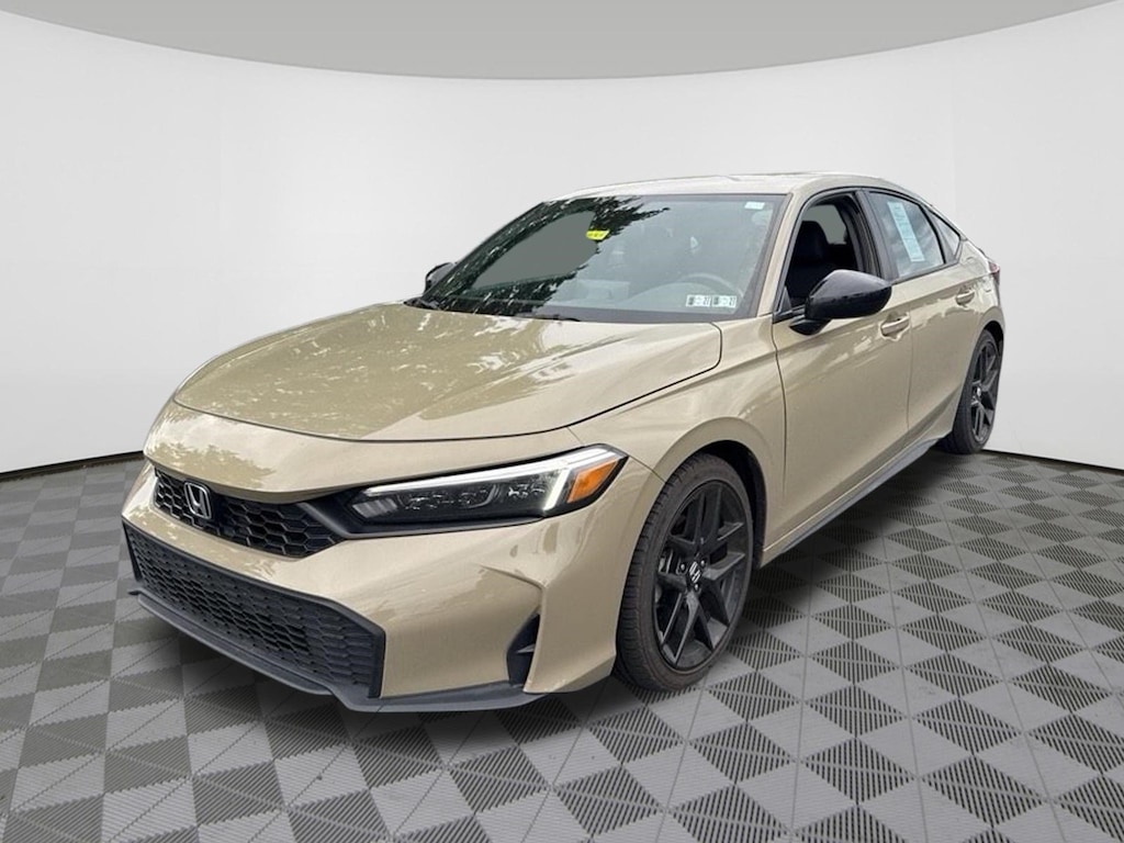 Certified 2025 Honda Civic Sport Hatchback