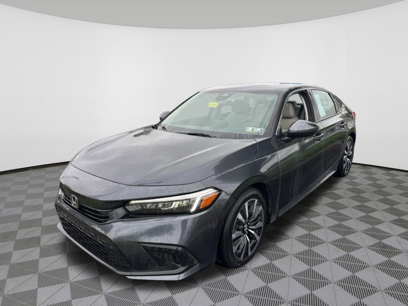 Certified 2022 Honda Civic EX with VIN 2HGFE1F79NH327426 for sale in Limerick, PA