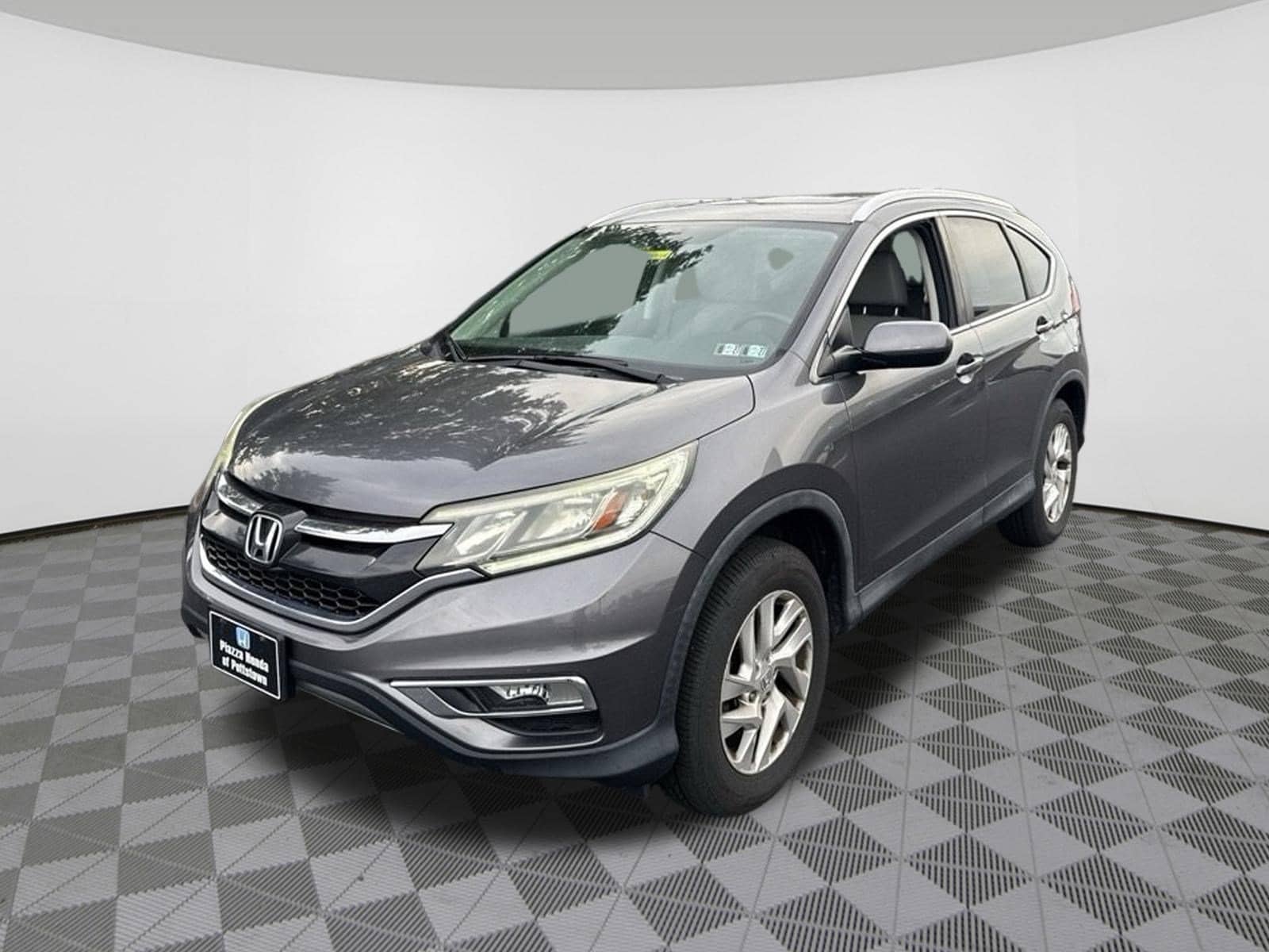 Used 2015 Honda CR-V EX-L with VIN 2HKRM4H7XFH680540 for sale in Royersford, PA