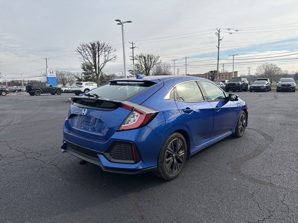 Certified 2017 Honda Civic EX Hatchback