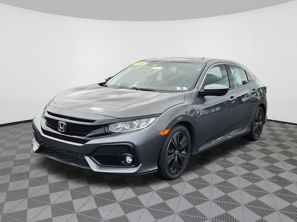 Certified 2018 Honda Civic EX-L Navi Hatchback