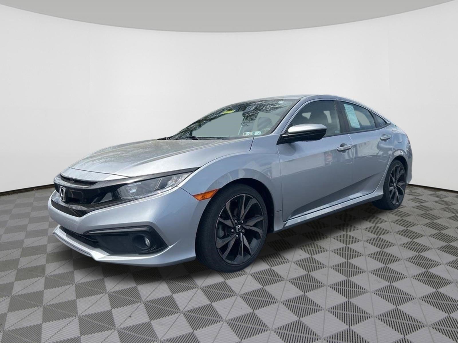 Certified 2019 Honda Civic Sport with VIN 2HGFC2F89KH529845 for sale in Royersford, PA