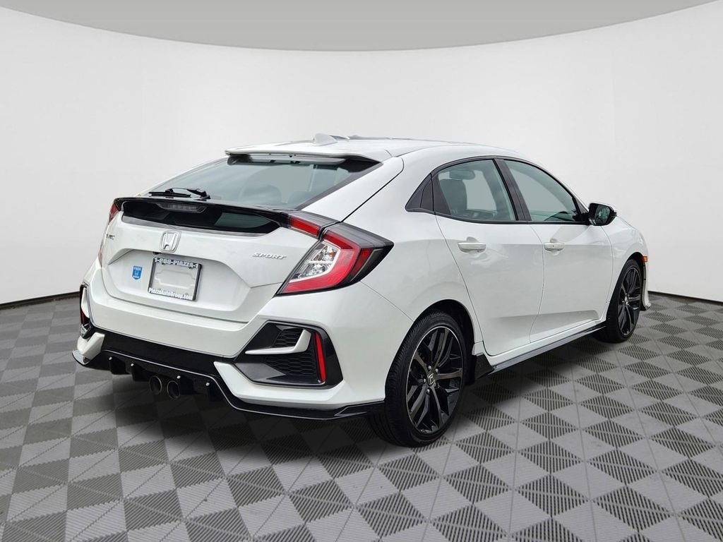 Certified 2021 Honda Civic Sport Hatchback