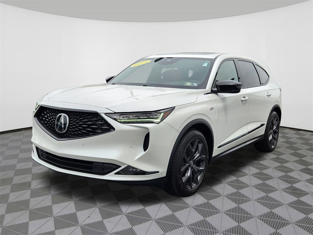 Used 2023 Acura MDX A-Spec Package with VIN 5J8YE1H04PL003606 for sale in Reading, PA