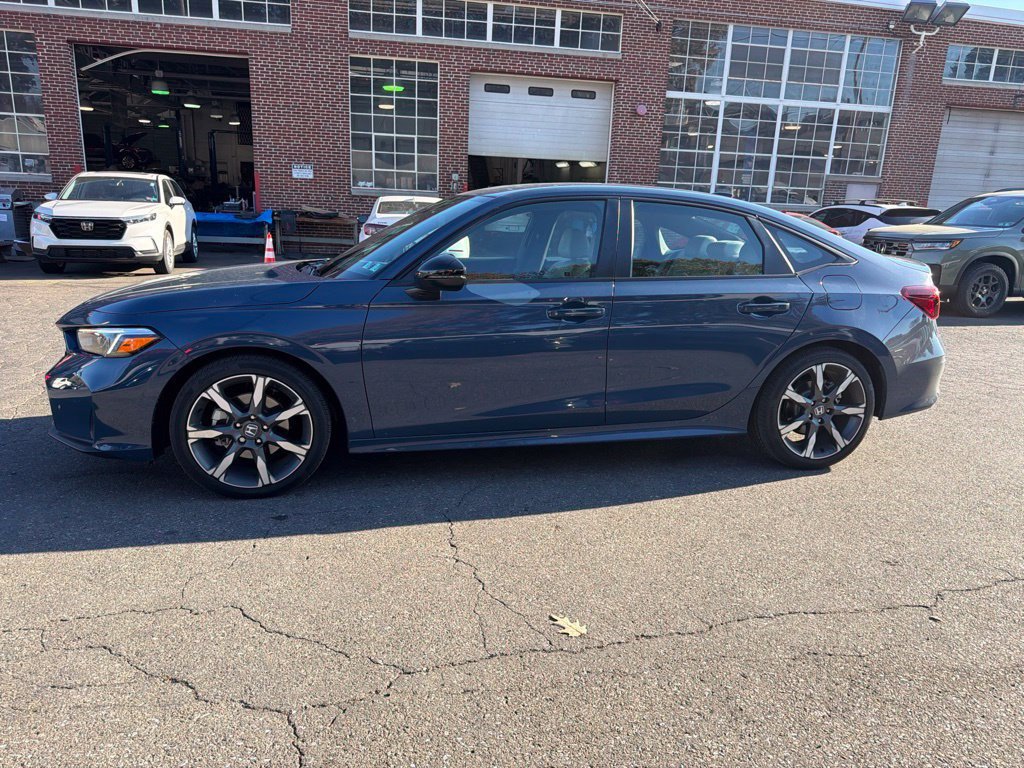 Certified 2025 Honda Civic Hybrid Sport Touring Sedan