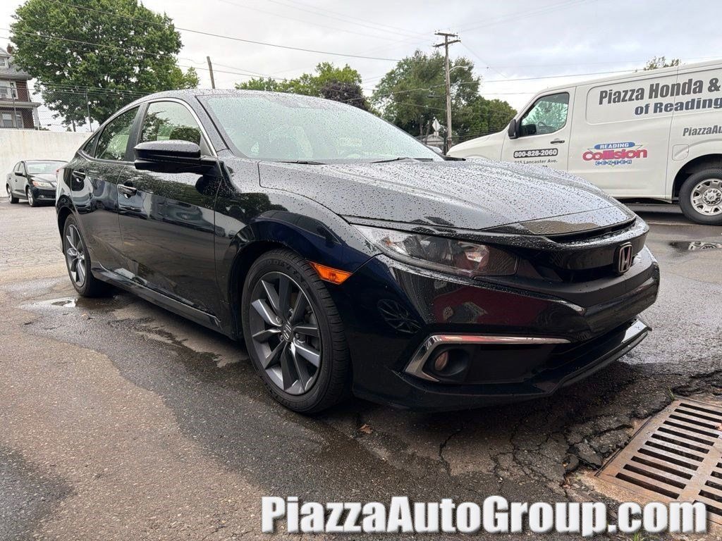 Certified 2019 Honda Civic EX Sedan