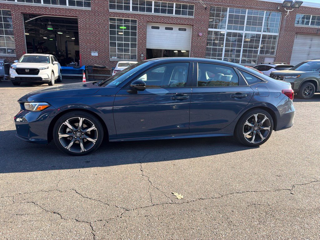 Certified 2025 Honda Civic Hybrid Sport Touring Sedan