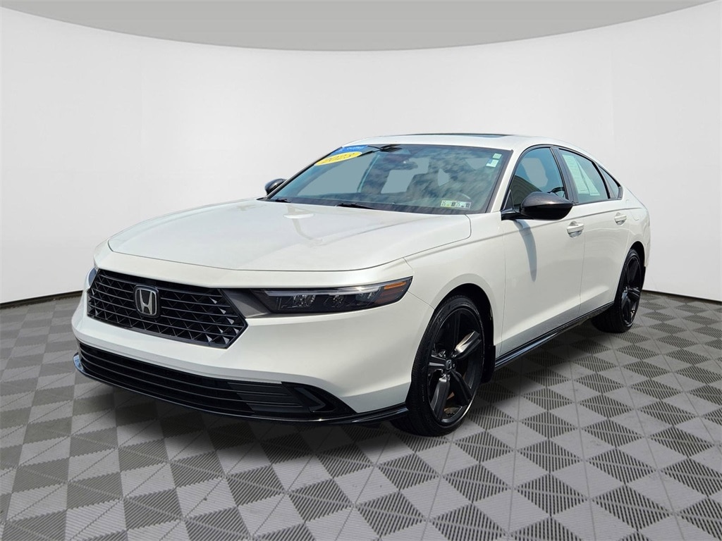 Certified 2023 Honda Accord Hybrid Sport-L with VIN 1HGCY2F79PA050052 for sale in Reading, PA