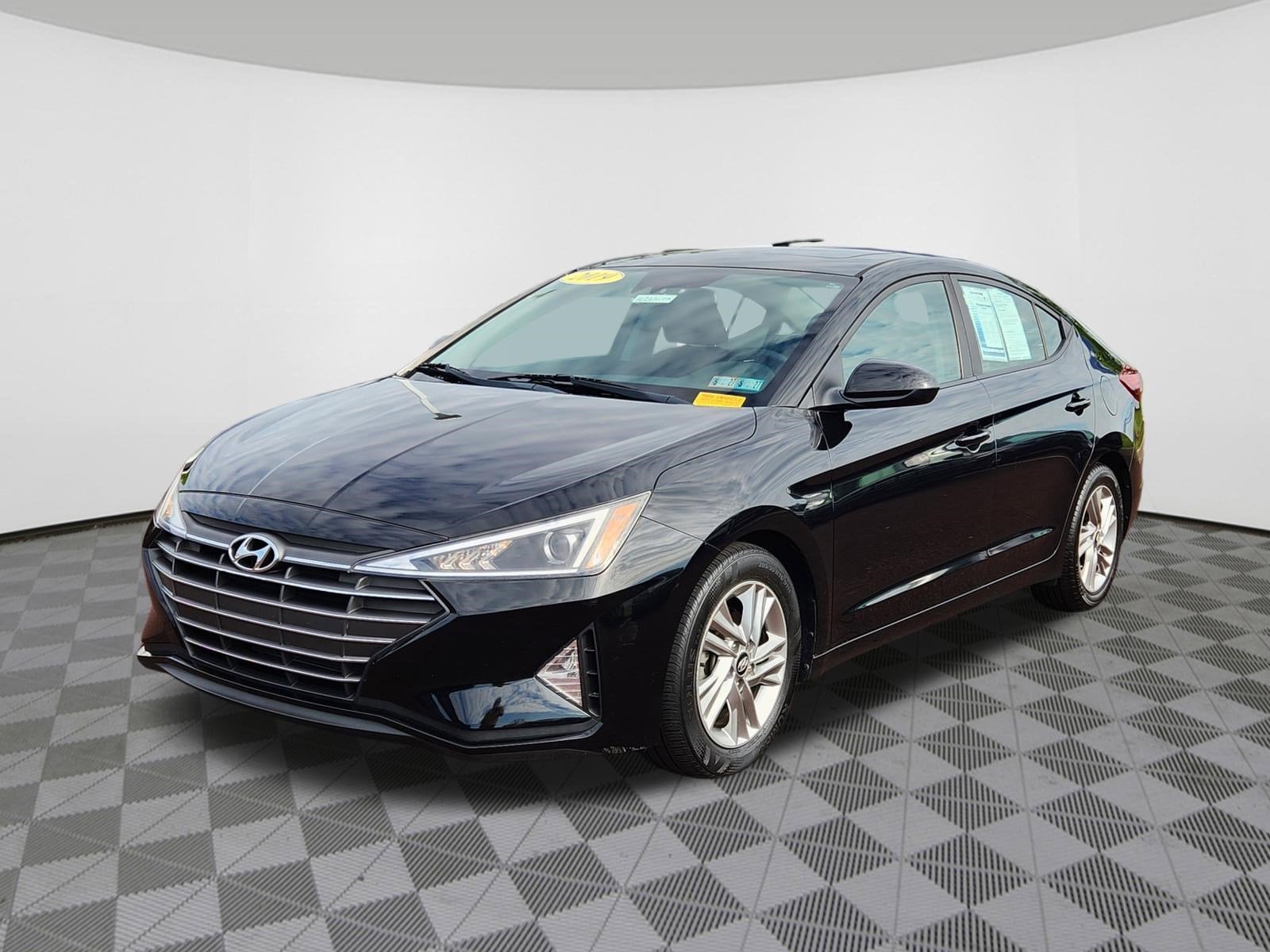 Used 2019 Hyundai Elantra Value Edition with VIN KMHD84LF7KU786601 for sale in Royersford, PA