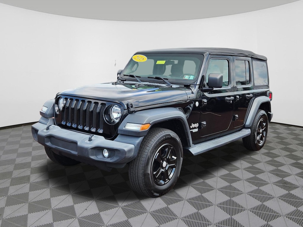 Used 2018 Jeep Wrangler Unlimited Sport 4x4 SUV