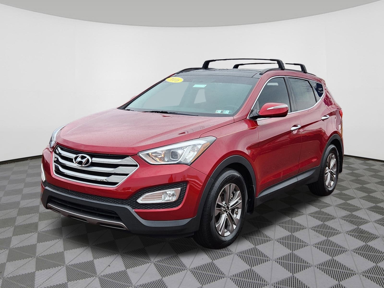 Used 2016 Hyundai Santa Fe Sport with VIN 5XYZU3LB6GG330871 for sale in Royersford, PA