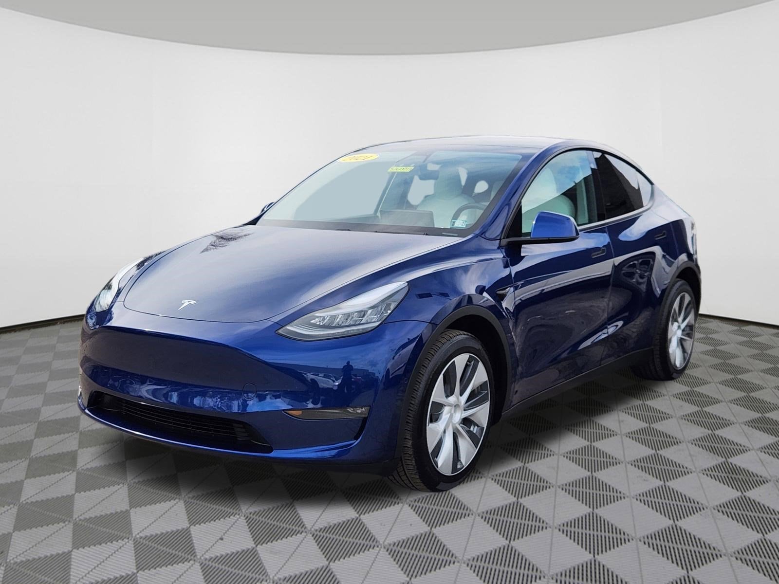 Used 2021 Tesla Model Y Long Range with VIN 5YJYGDEEXMF083034 for sale in West Chester, PA
