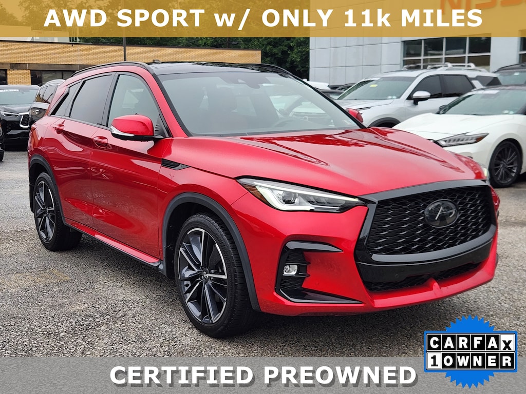 Certified 2023 INFINITI QX50 SPORT SPORT AWD