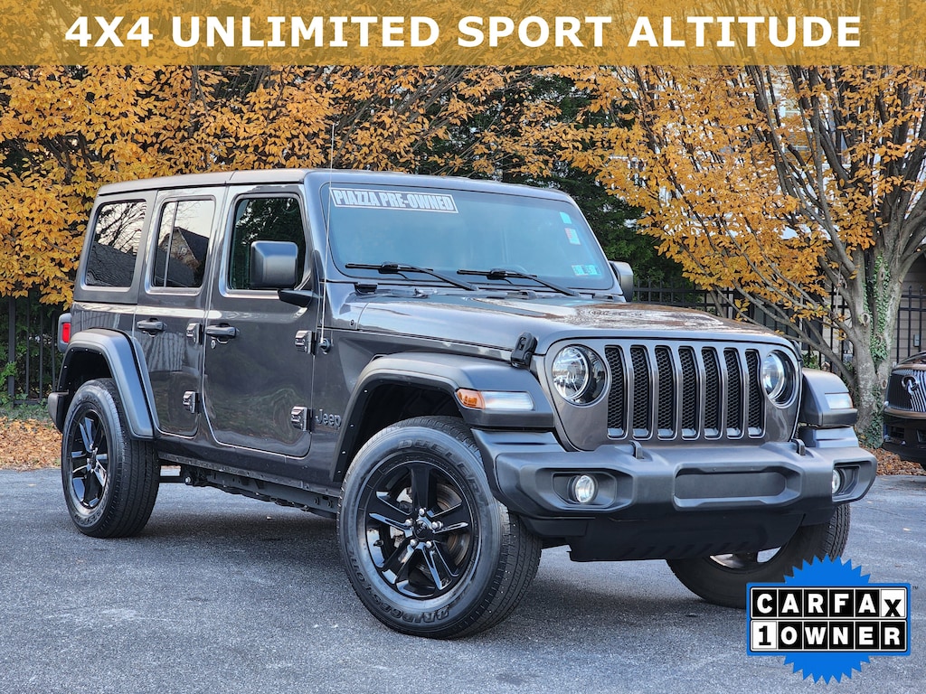 Used 2022 Jeep Wrangler Unlimited Sport Altitude Unlimited Sport Altitude 4x4