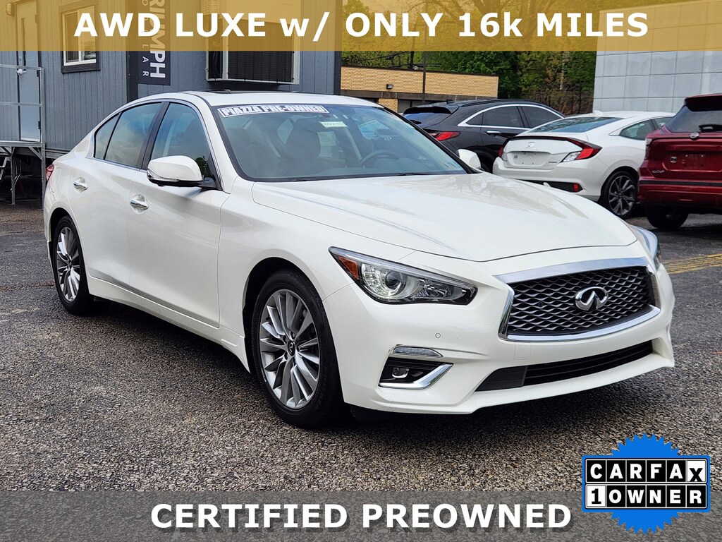 Certified 2023 INFINITI Q50 LUXE LUXE AWD
