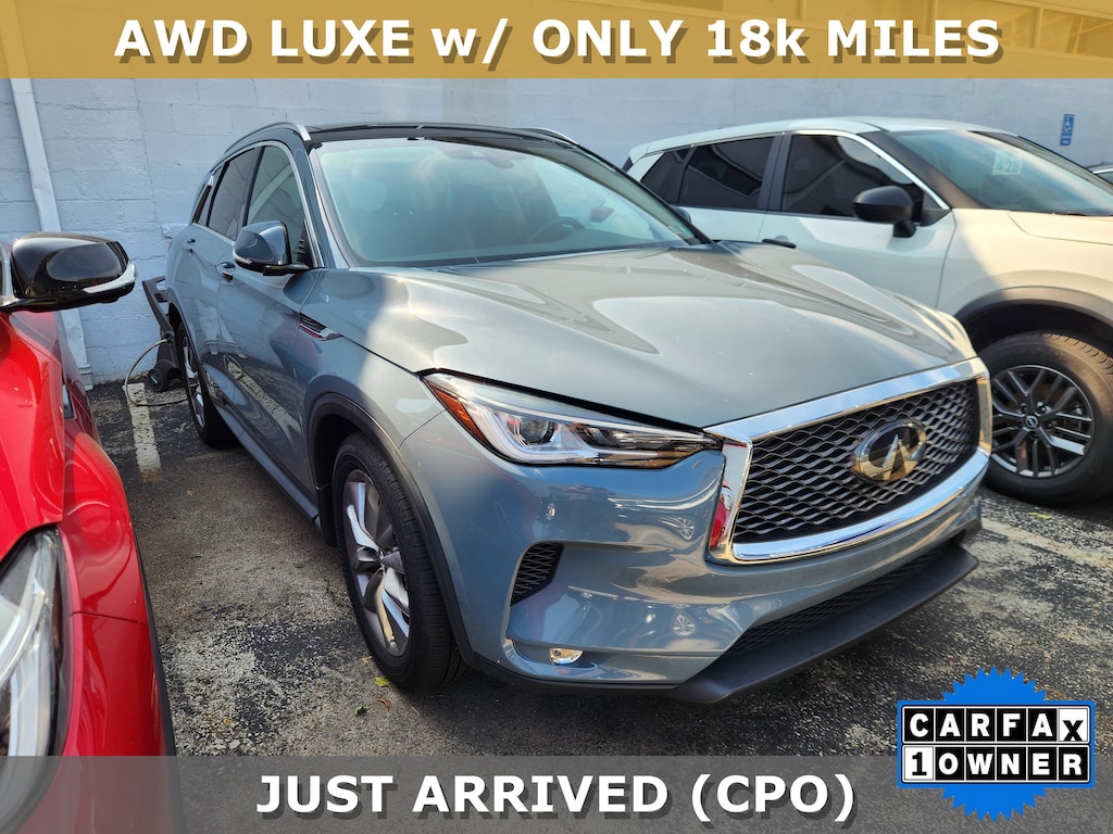 Certified 2022 INFINITI QX50 LUXE LUXE AWD